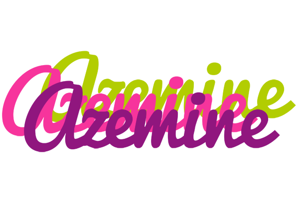 Azemine flowers logo