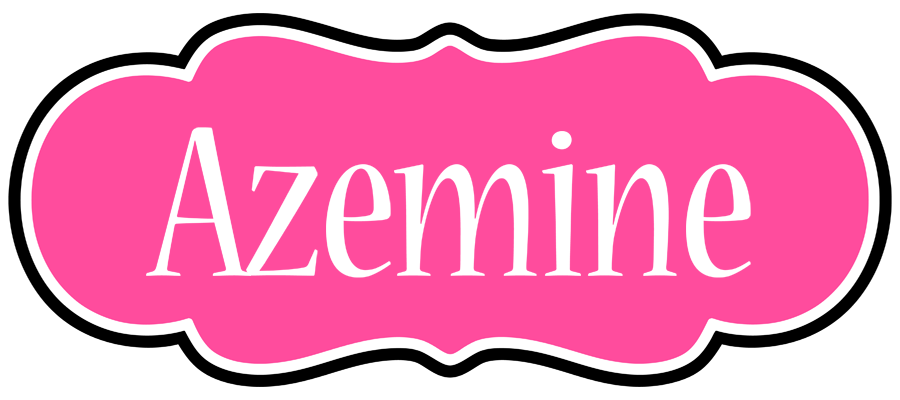 Azemine invitation logo