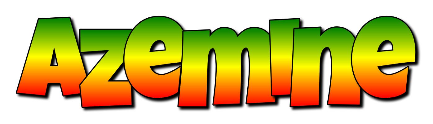 Azemine mango logo