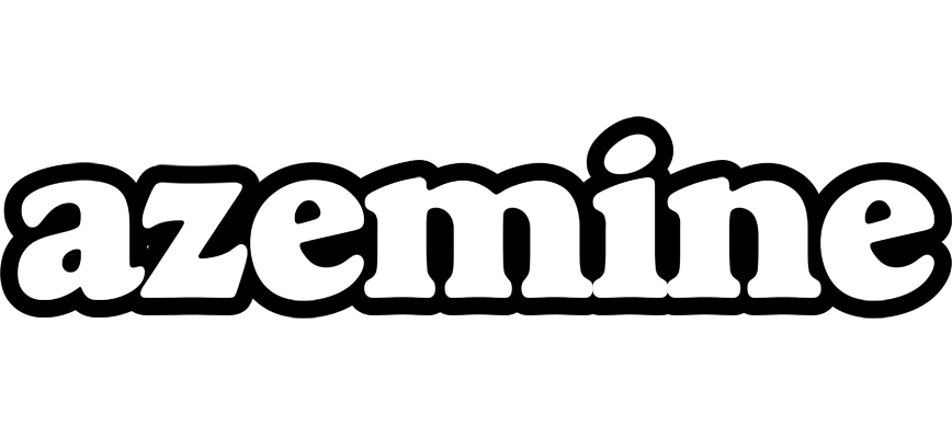 Azemine panda logo