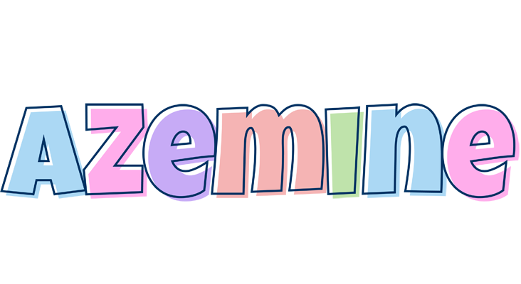 Azemine pastel logo