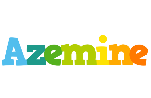 Azemine rainbows logo