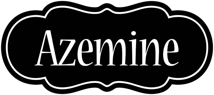 Azemine welcome logo