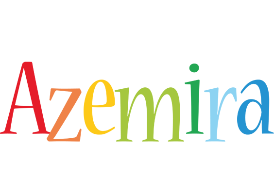 Azemira birthday logo
