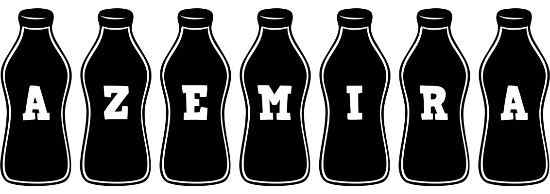 Azemira bottle logo
