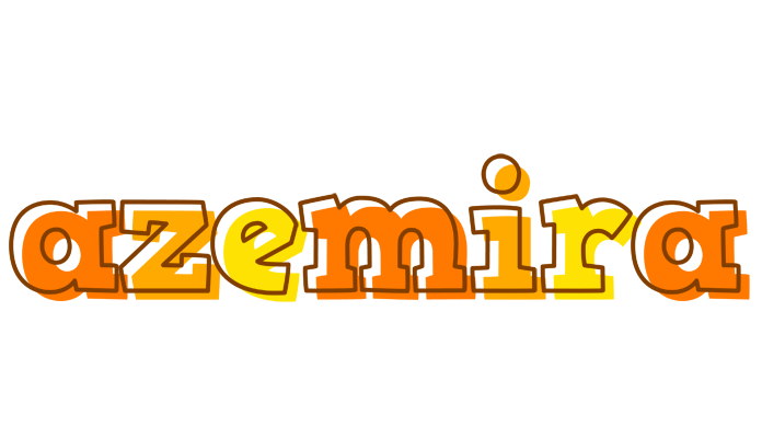 Azemira desert logo