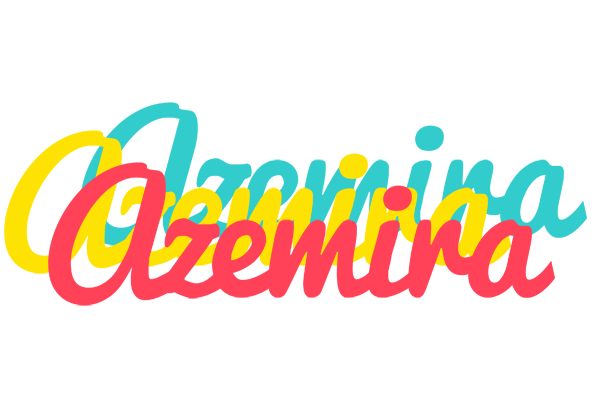 Azemira disco logo