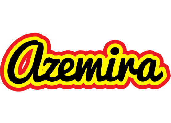 Azemira flaming logo