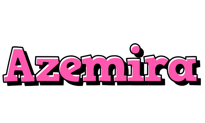 Azemira girlish logo