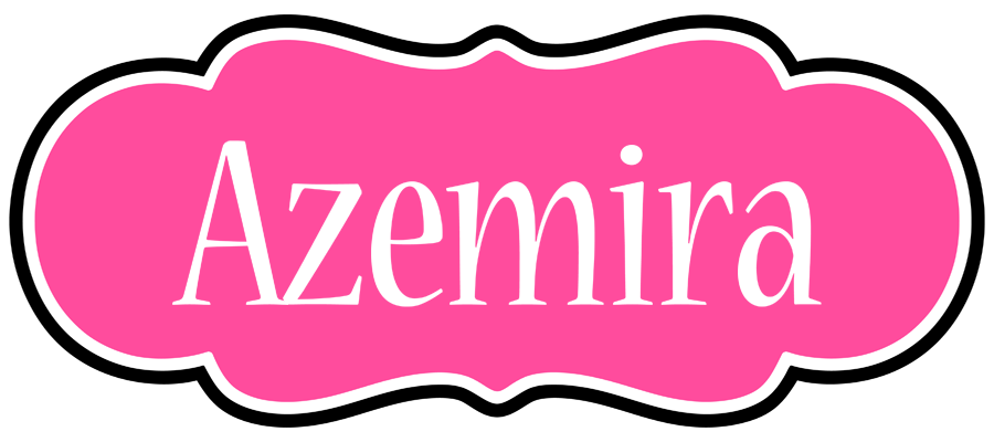 Azemira invitation logo