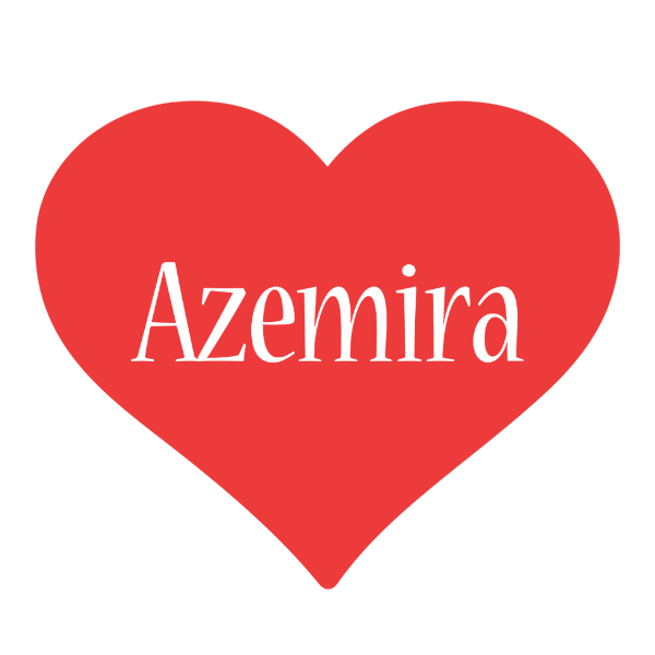 Azemira love logo