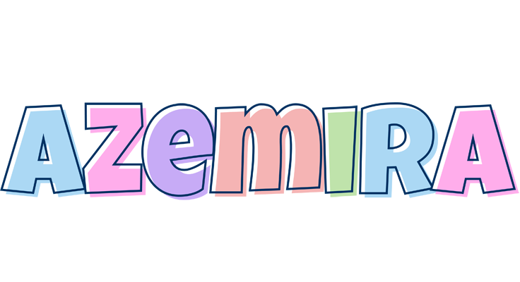 Azemira pastel logo