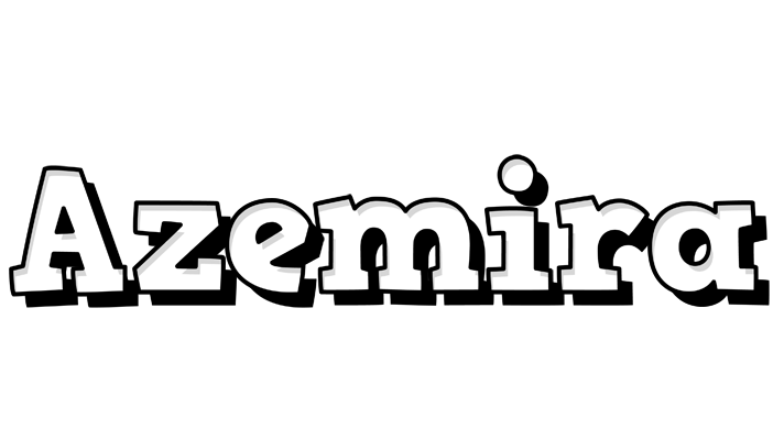 Azemira snowing logo