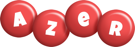 Azer candy-red logo
