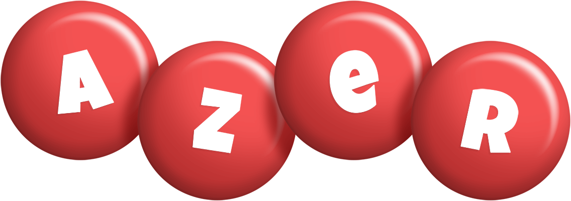 Azer candy-red logo