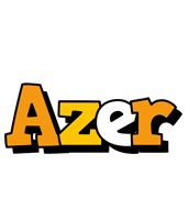 Azer cartoon logo