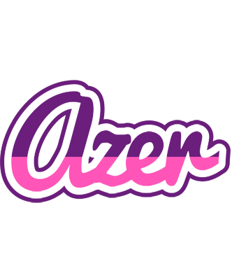 Azer cheerful logo