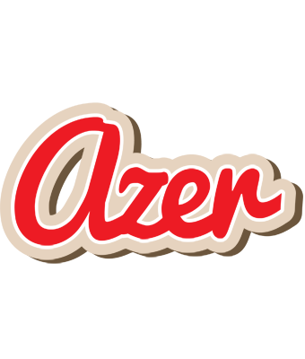 Azer chocolate logo