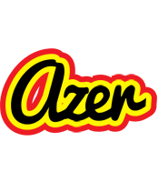 Azer flaming logo