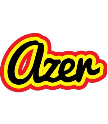 Azer flaming logo