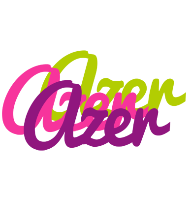 Azer flowers logo
