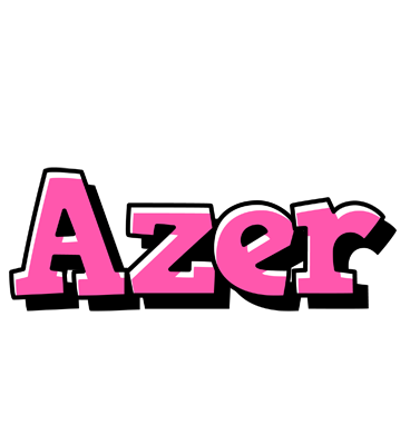 Azer girlish logo