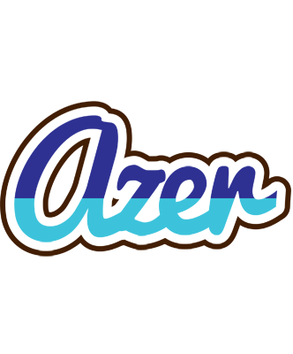 Azer raining logo