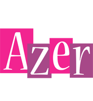 Azer whine logo