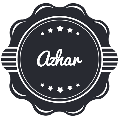 Azhar badge logo