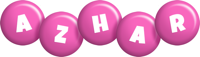 Azhar candy-pink logo