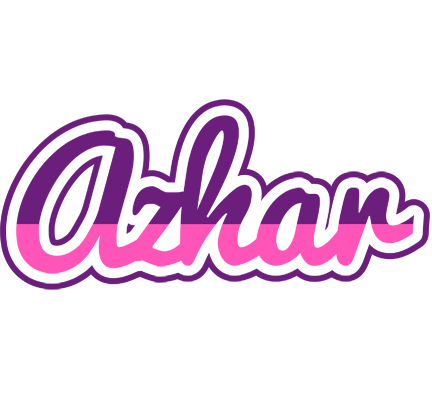 Azhar cheerful logo