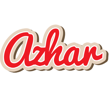Azhar chocolate logo