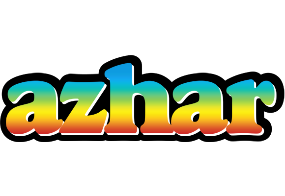 Azhar color logo