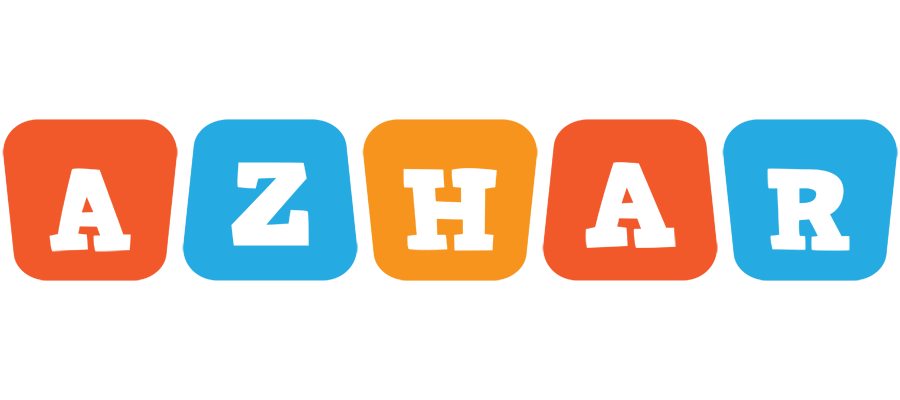 Azhar comics logo