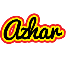 Azhar flaming logo