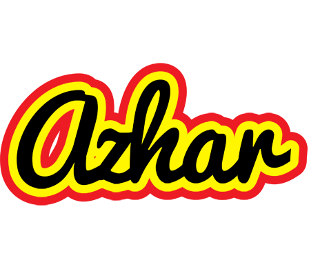 Azhar flaming logo