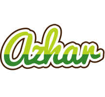 Azhar golfing logo