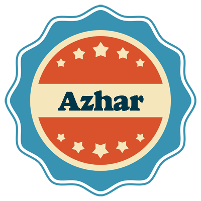 Azhar labels logo