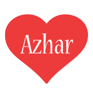 Azhar love logo