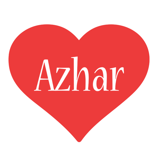 Azhar love logo
