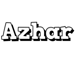 Azhar snowing logo