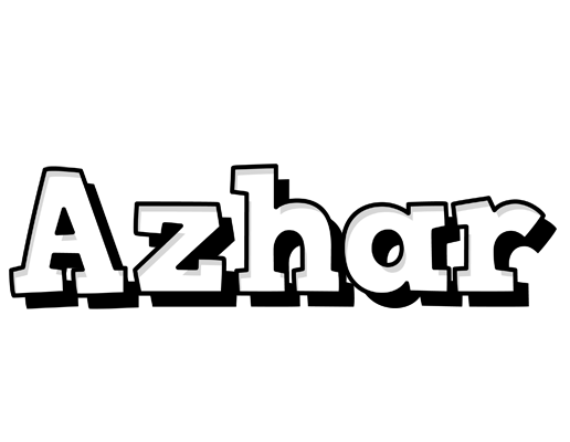 Azhar snowing logo