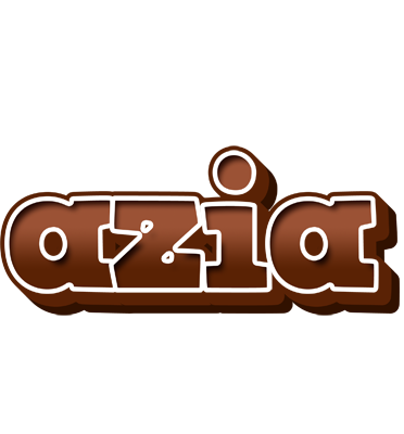 Azia brownie logo