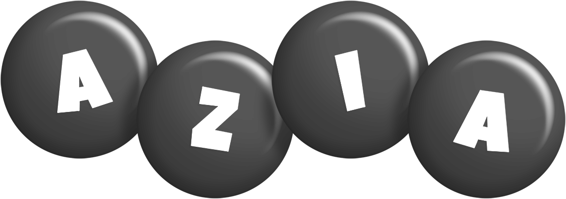 Azia candy-black logo