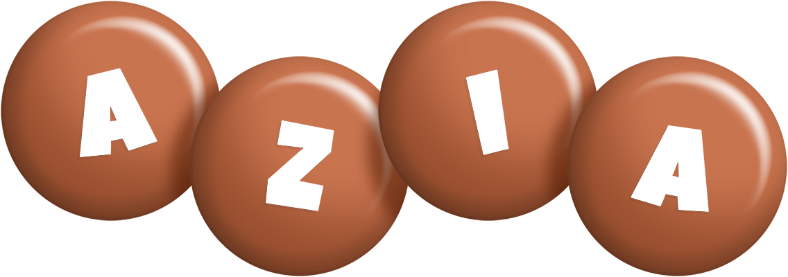 Azia candy-brown logo