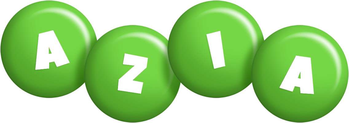 Azia candy-green logo