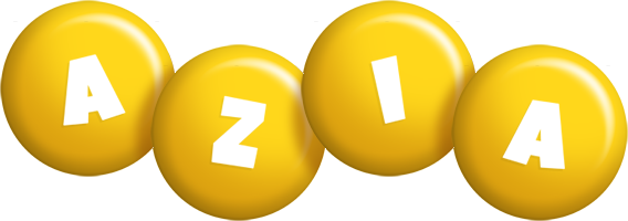 Azia candy-yellow logo