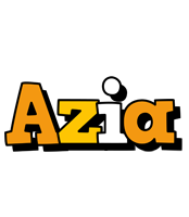 Azia cartoon logo