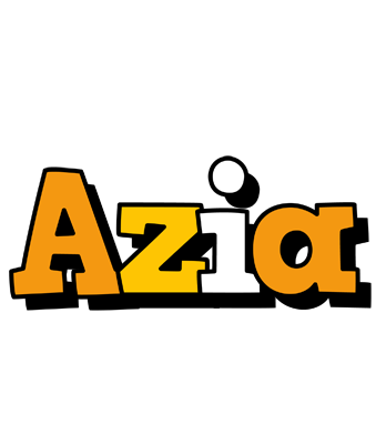Azia cartoon logo