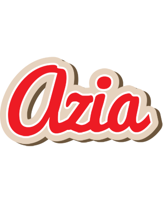 Azia chocolate logo